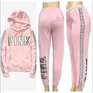 Victoria’s Secret PINK set jacket and sweat pants